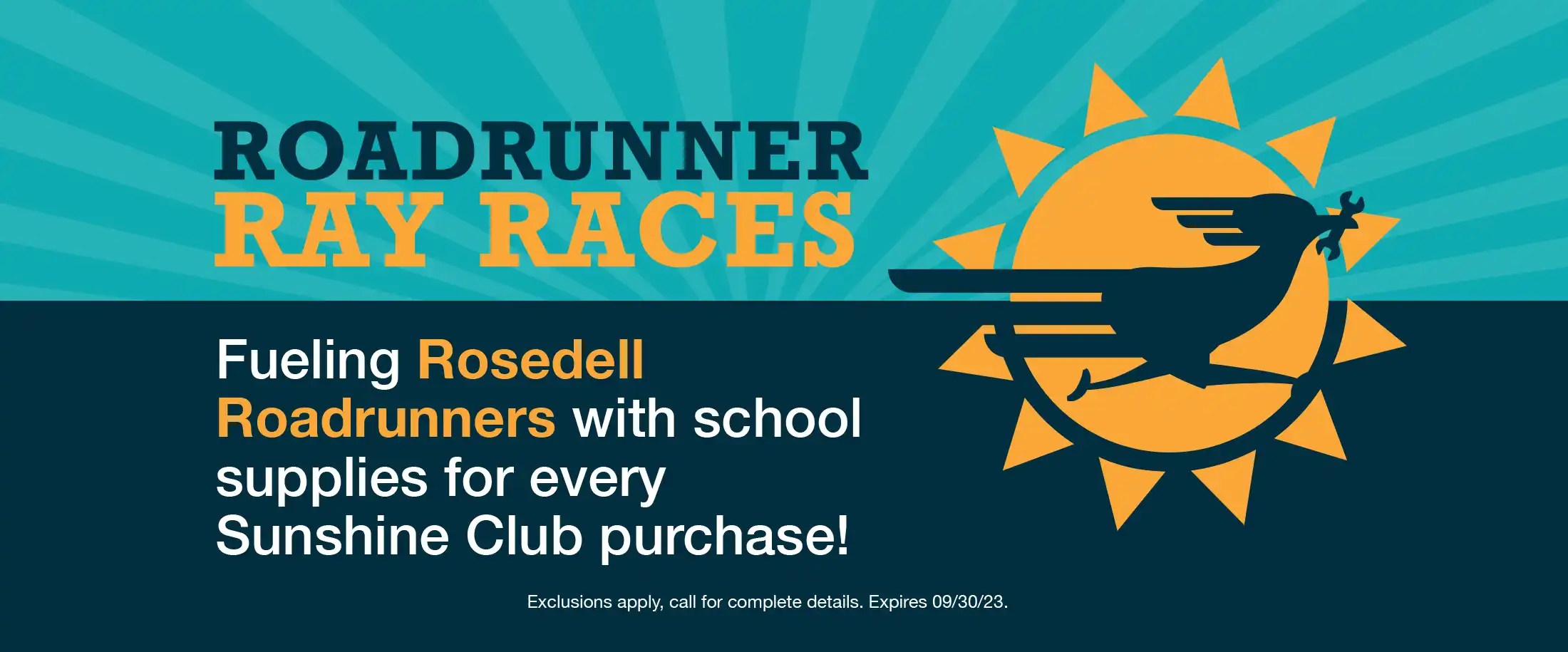 Maintenance Club members can help donate to the RoadRunner Ray Races.